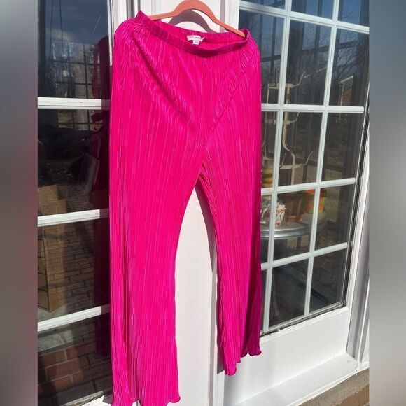 Good American Always Fit Plisse Pants NWT - Picture 6 of 9